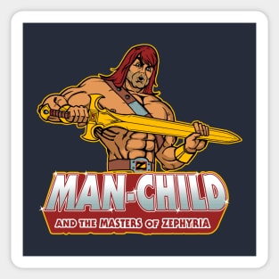 Man-Child Sticker